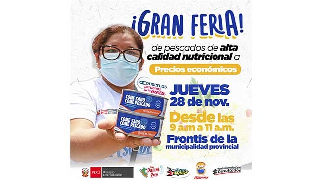 Gran Feria “PESCADOS DE ALTA CALIDAD NUTRICIONAL”