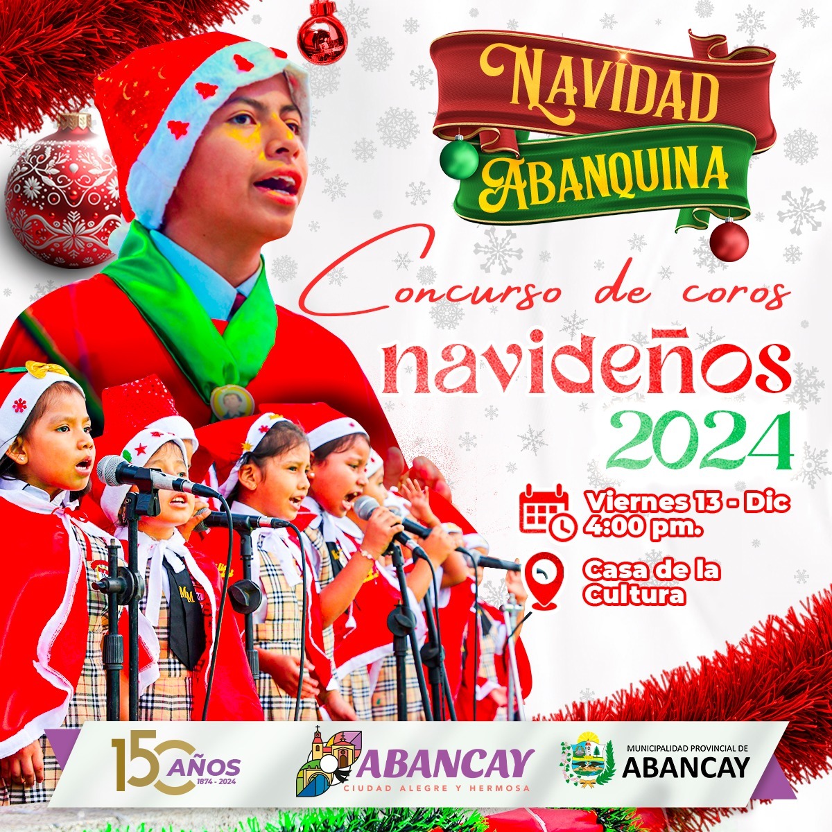 🎄✨ Concurso De Coros Navideños – Villancicos  2024: Celebrando La Navidad Con M