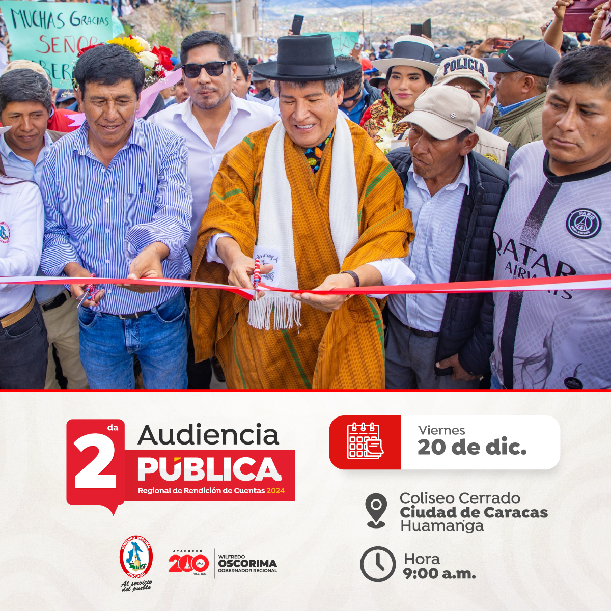 2da Audiencia Pública Regional de Rendición de Cuentas del año fiscal 2024