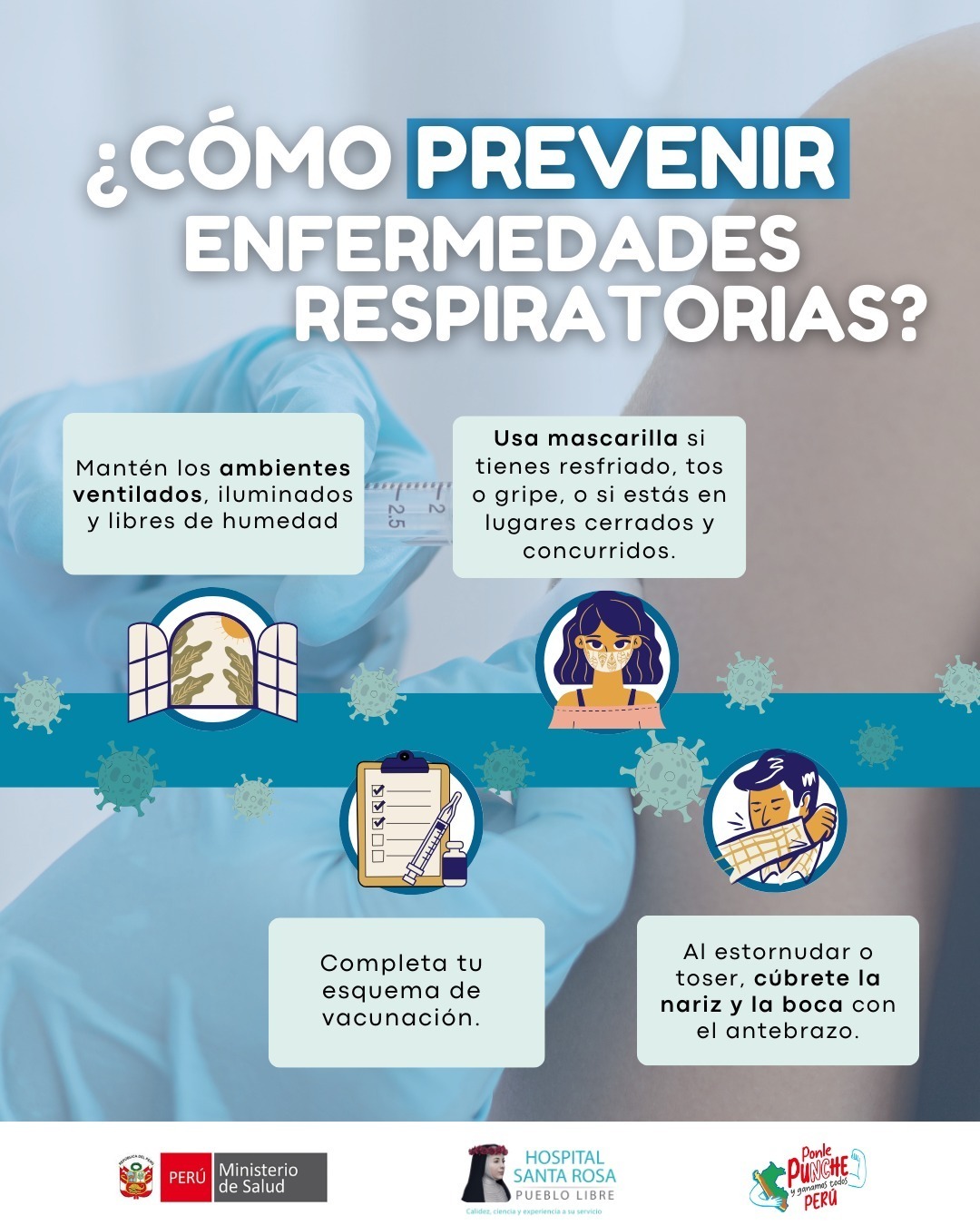 ¿Cómo prevenir enfermedades respiratorias?
