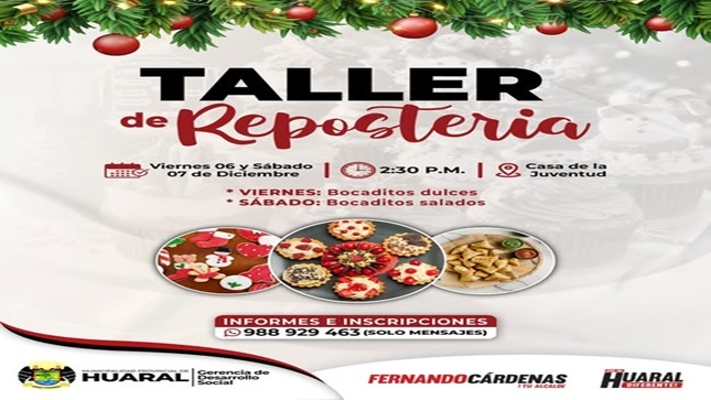 ยกTaller de Reposterรญa!