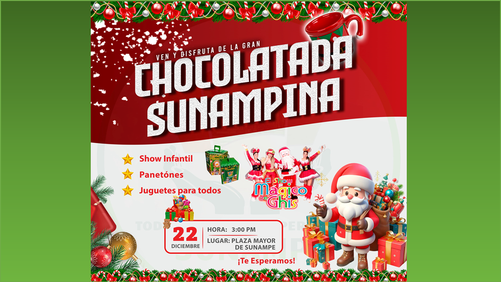 Chocolatada Sunampina 2024