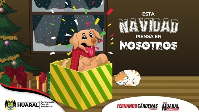 ¡Esta navidad piensa en nosotros!