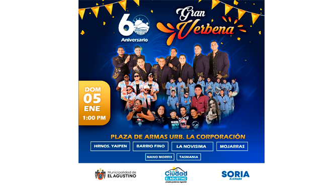 ¡Ven a celebrar el Aniversario de nuestro distrito!