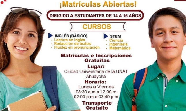 Cursos Vacacionales UNAT