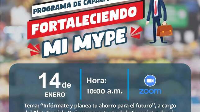 Programa de Capacitaciones Fortaleciendo Mi Mype 2025