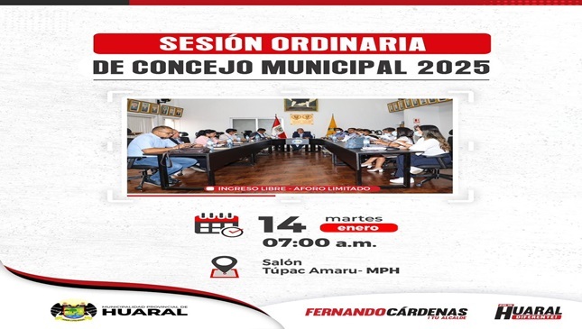 Sesión Ordinaria de Concejo Municipal 2025