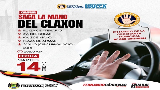 I Campaña "Saca la Mano del Claxon"