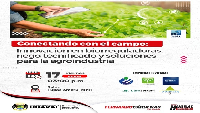 InnovaciΓ³n en biorreguladoras, riego tecnificado y soluciones de agroindustria