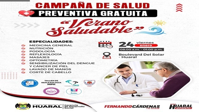 Campaña de salud preventiva: "Verano Saludable"