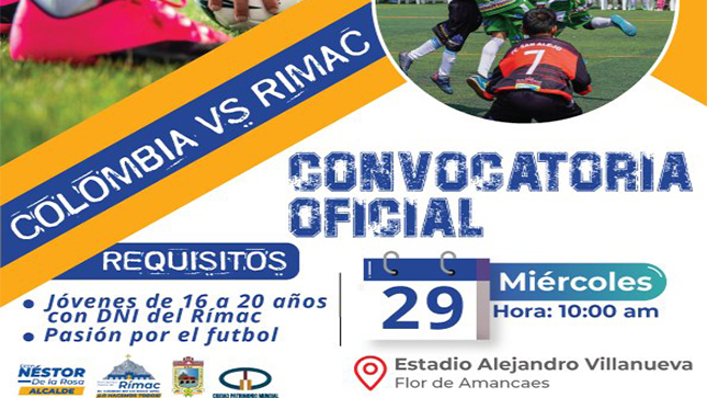 Pproyecto semilla invitamos a todos nuestros niños y jóvenes rimenses de 16 a 20 años a participar de esta convocatoria.