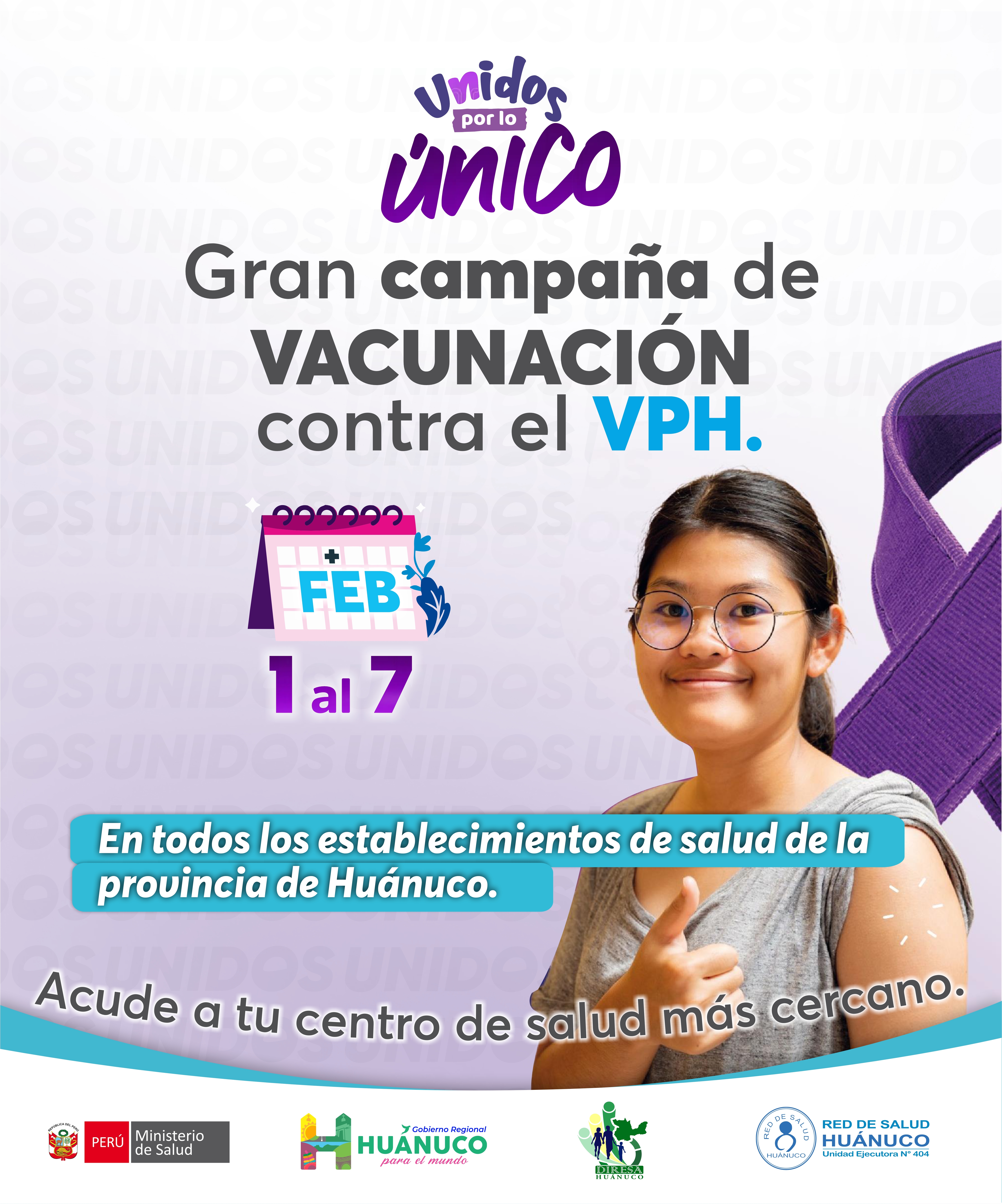 Campaña de vacunación contra el VPH