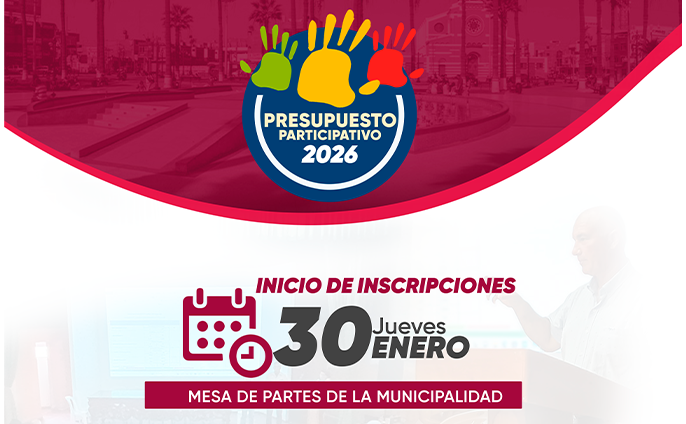 PRESUPUESTO PARTICIPATIVO BASADO EN RESULTADOS PARA EL AÑO 2026