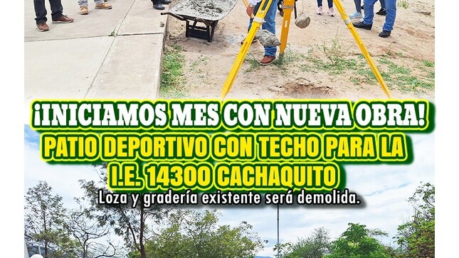 Iniciamos Mes con Nueva Obra