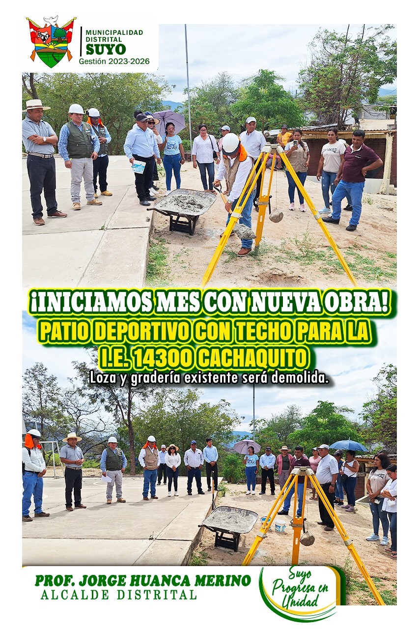 Iniciamos Mes con Nueva Obra