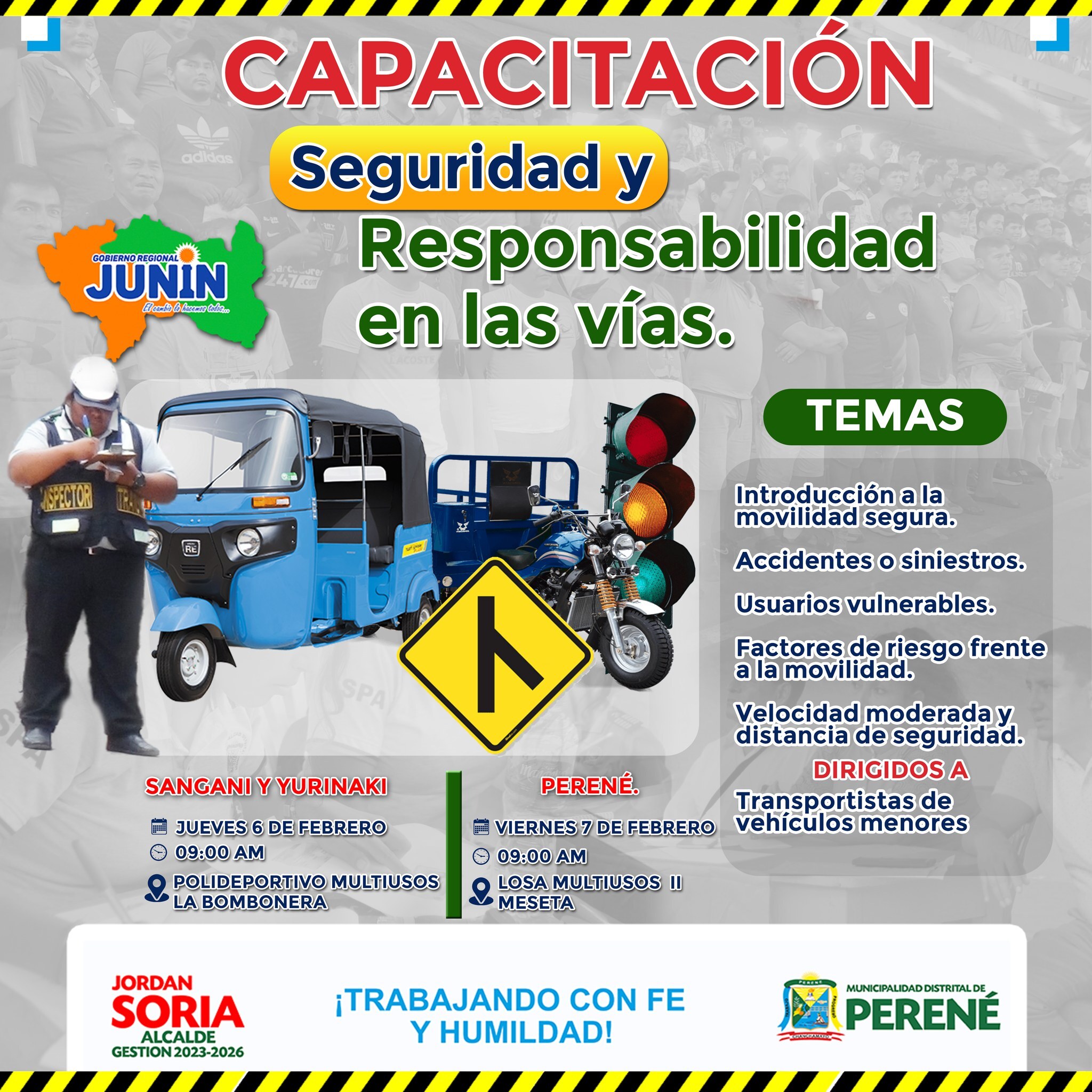 Capacitación Para Transportistas De Vehículos Menores