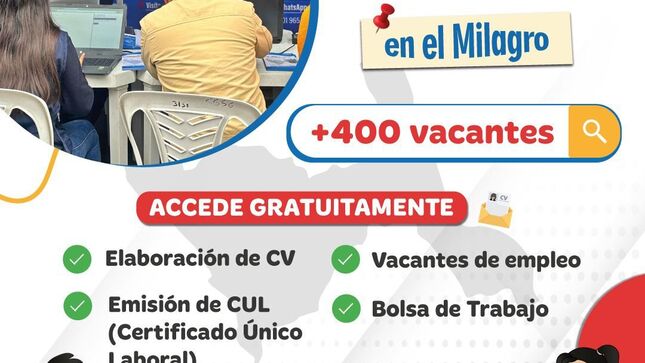 Miércoles de Chamba en el Milagro