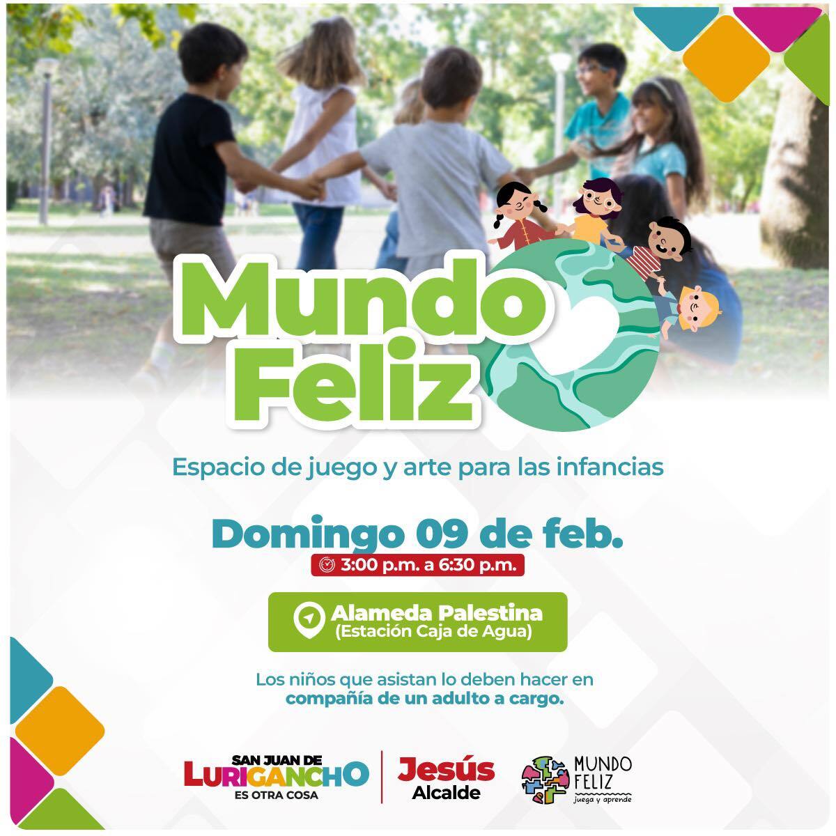 Mundo Feliz para niños y niñas