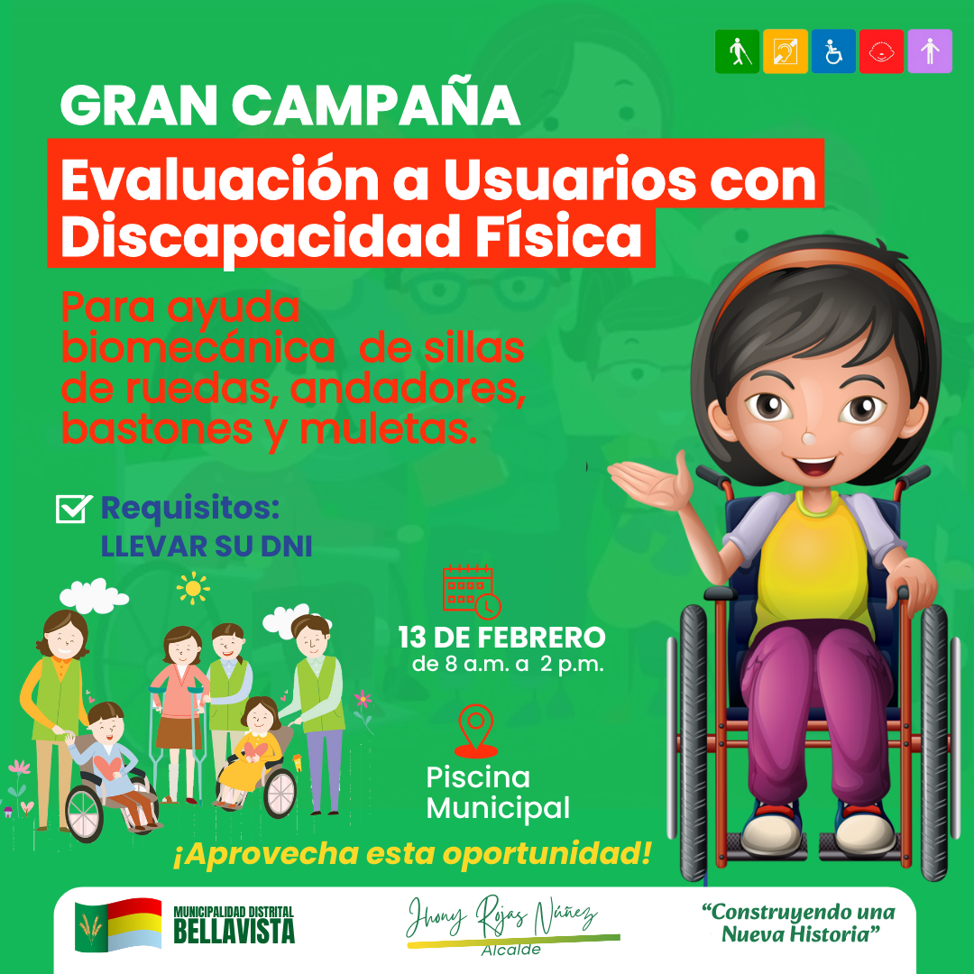 Gran Campaña De Evaluación a Usuarios con Discapacidad Física para la  Obtención de Ayuda Biomecánica