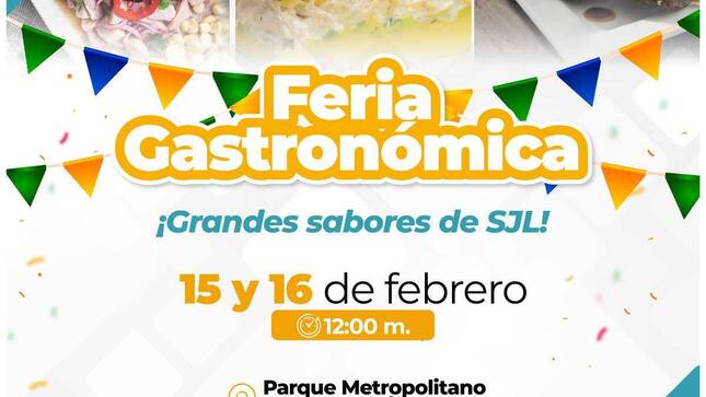 Feria Gastronómica en SJL