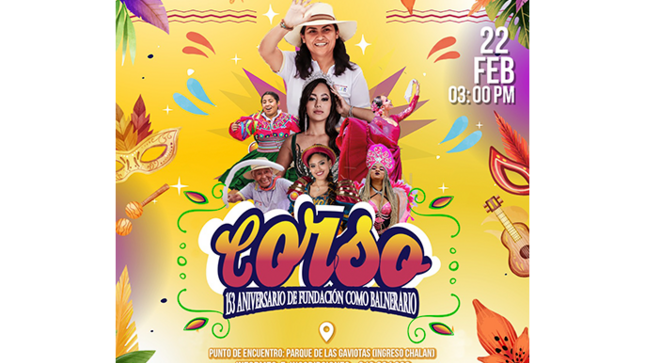 ¡Mejía está de fiesta por su 153 Aniversario de Fundación como Balneario!