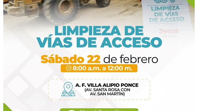 Limpieza de Vías de Acceso