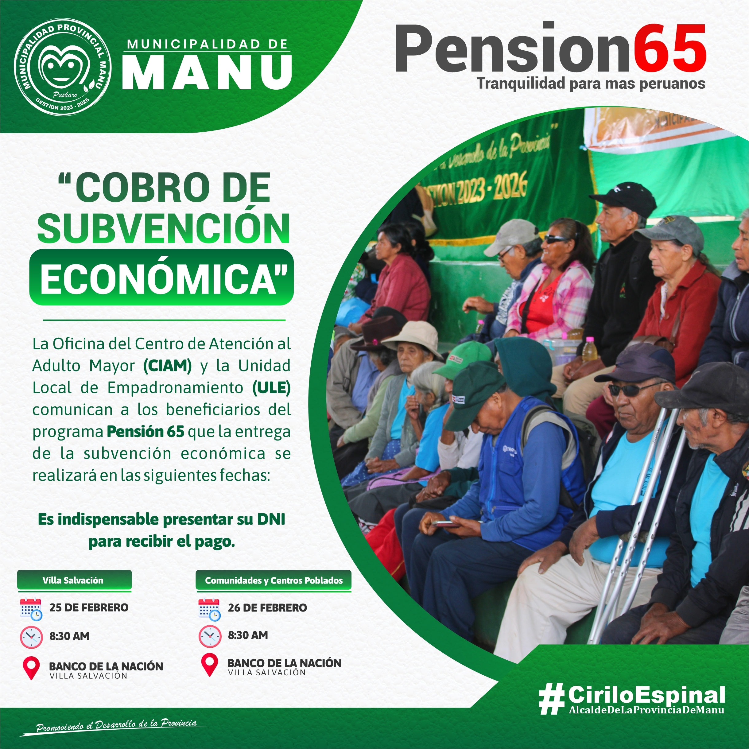 Pensión 65