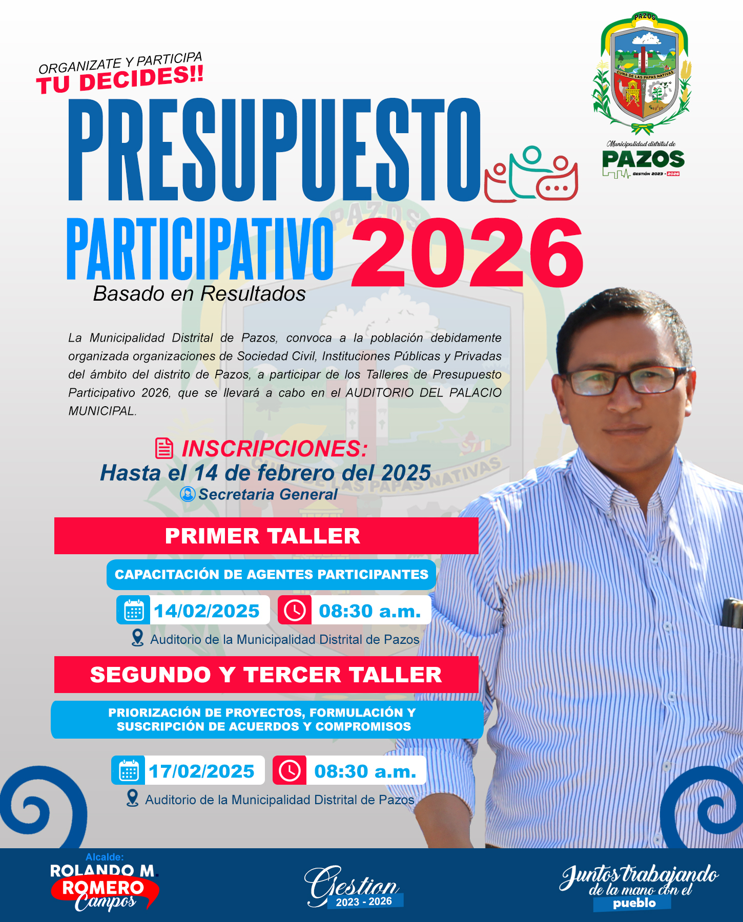 Taller de Presupuesto Participativo 2026