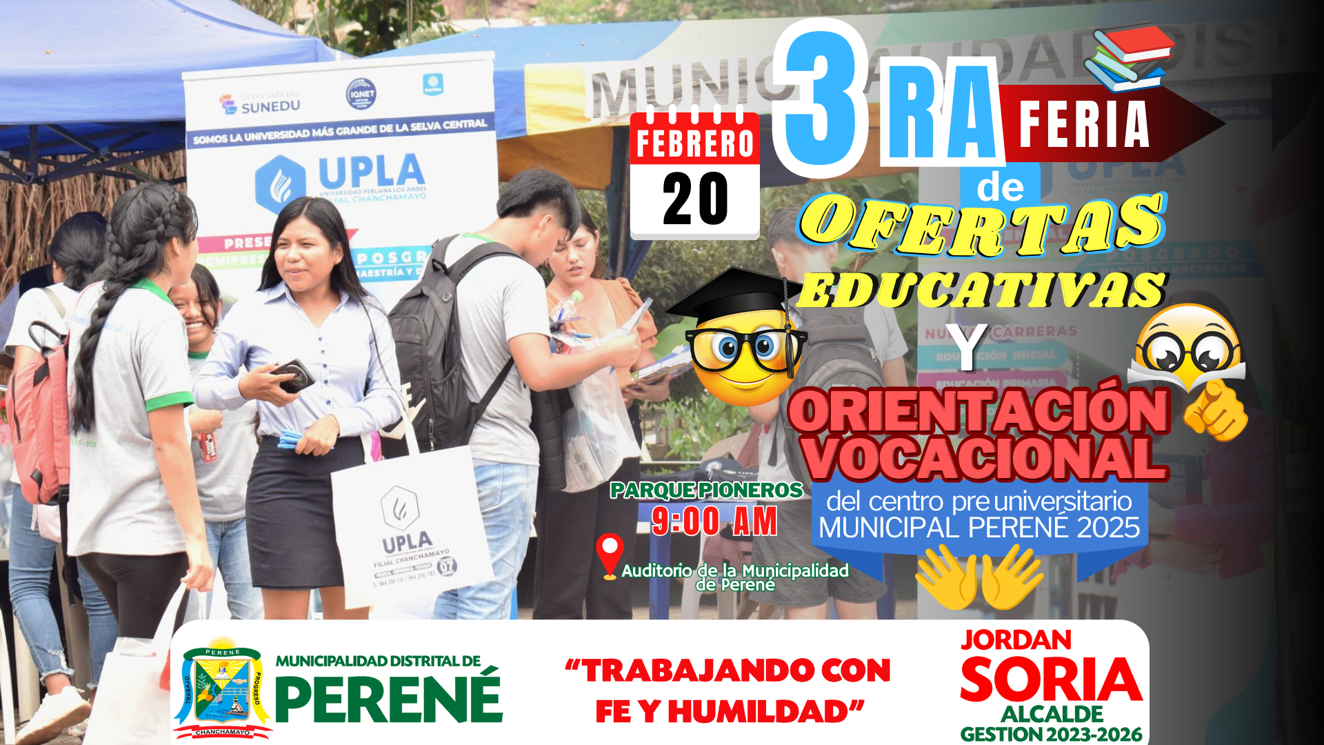3ra Feria De Ofertas Educativas Y Orientación Vocacional Centro PreUniversitario