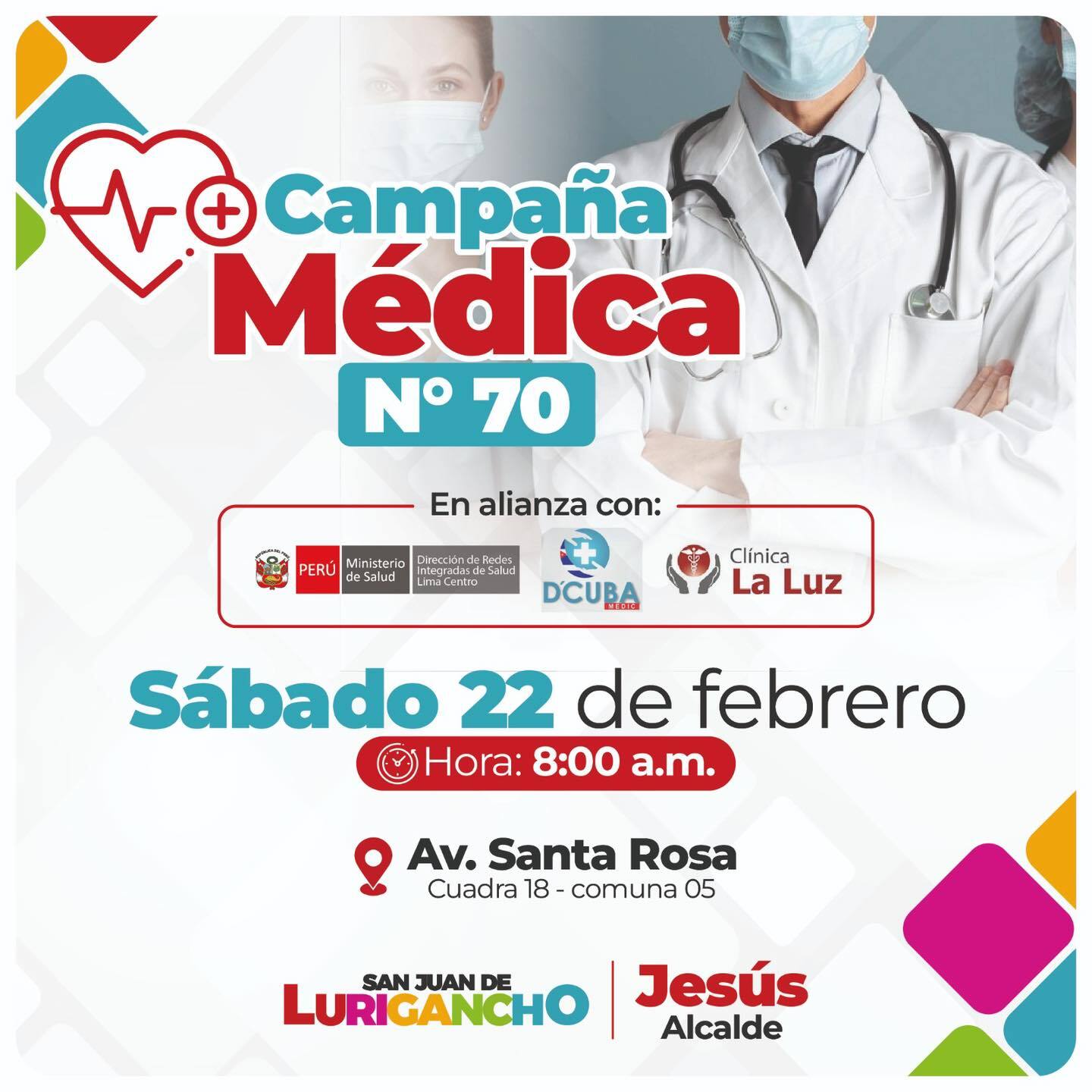 Campaña Médica en Inca Manco Cápac