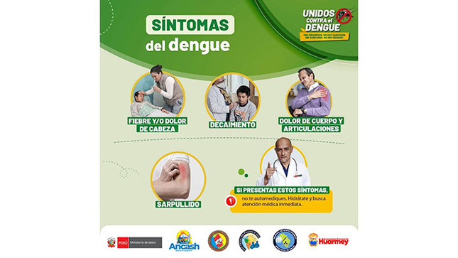 No subestimes los síntomas del dengue