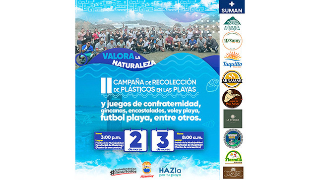 II Campaña de recolección de plásticos en las playas