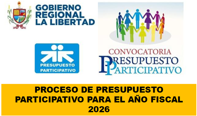 Proceso de presupuesto participativo año fiscal 2026