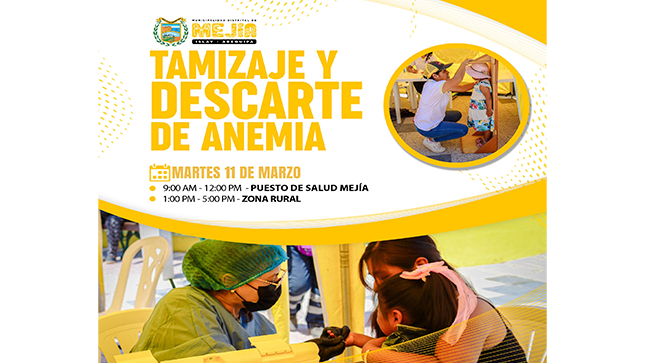 Campaña de Tamizaje y Descarte de Anemia