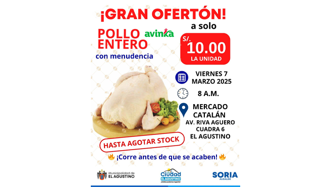 ¡Gran Oferton de Pollo!