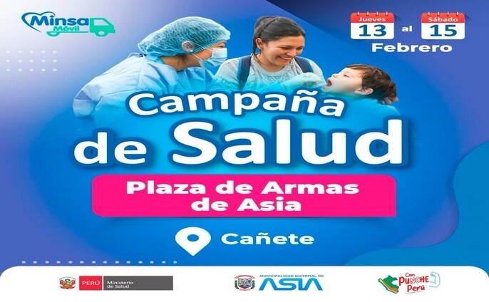 Atención vecino de Asia campaña médica gratuita