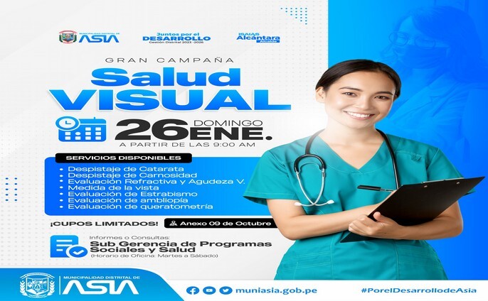 Campaña de salud visual gratuita