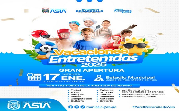 Gran apertura de vacaciones entretenidas Asia 2025