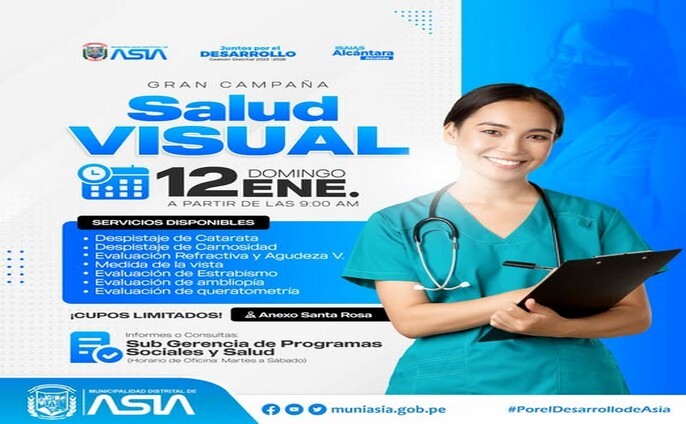 Campaña de salud visual gratuita