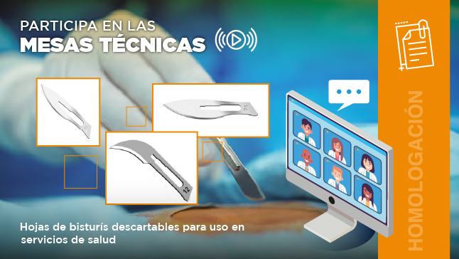 Mesas técnicas de discusión pública - Fichas de Homologación