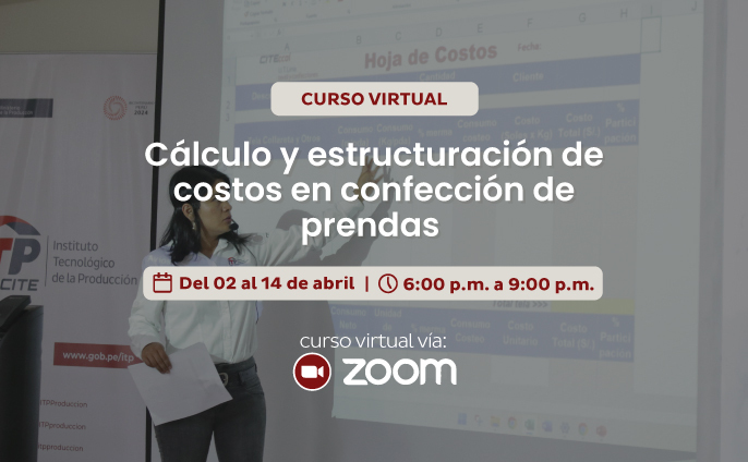 Cálculo y estructuración de costos en confección de prendas