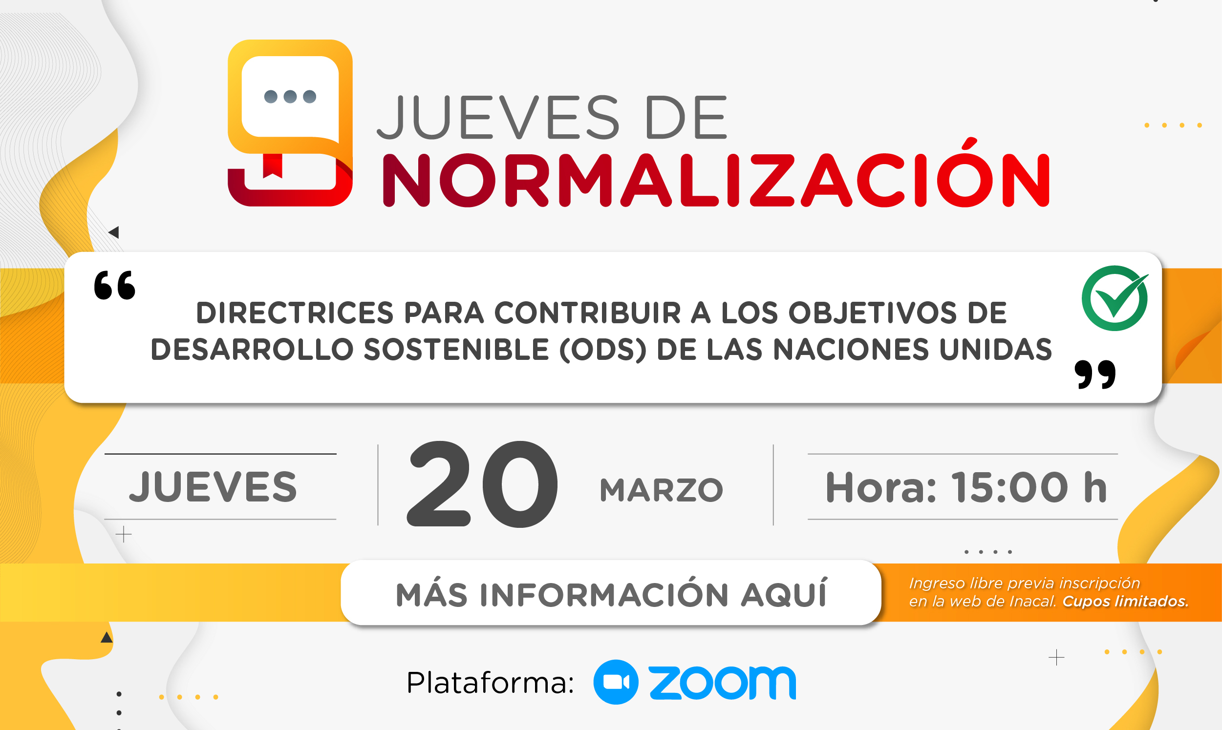 Jueves de Normalización - Marzo