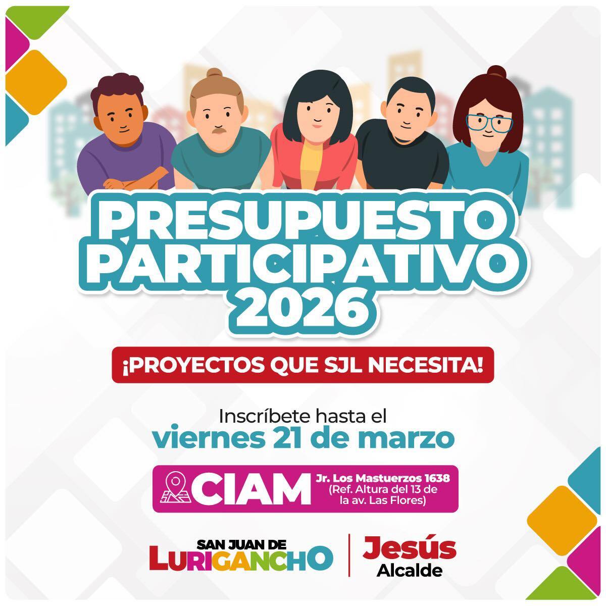 Presupuesto Participativo SJL 2026
