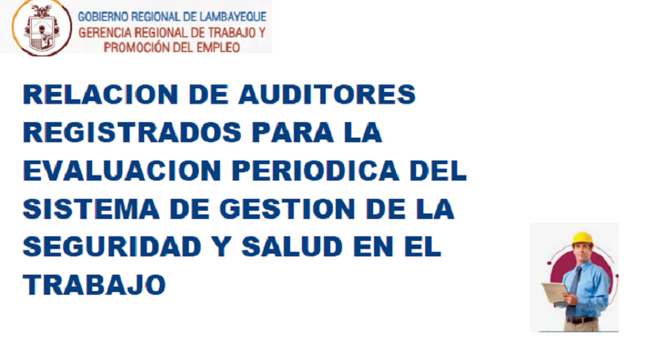Listado Auditores