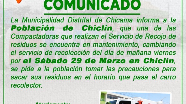 Comunicado