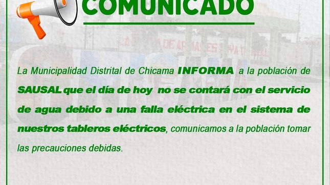 COMUNICADO