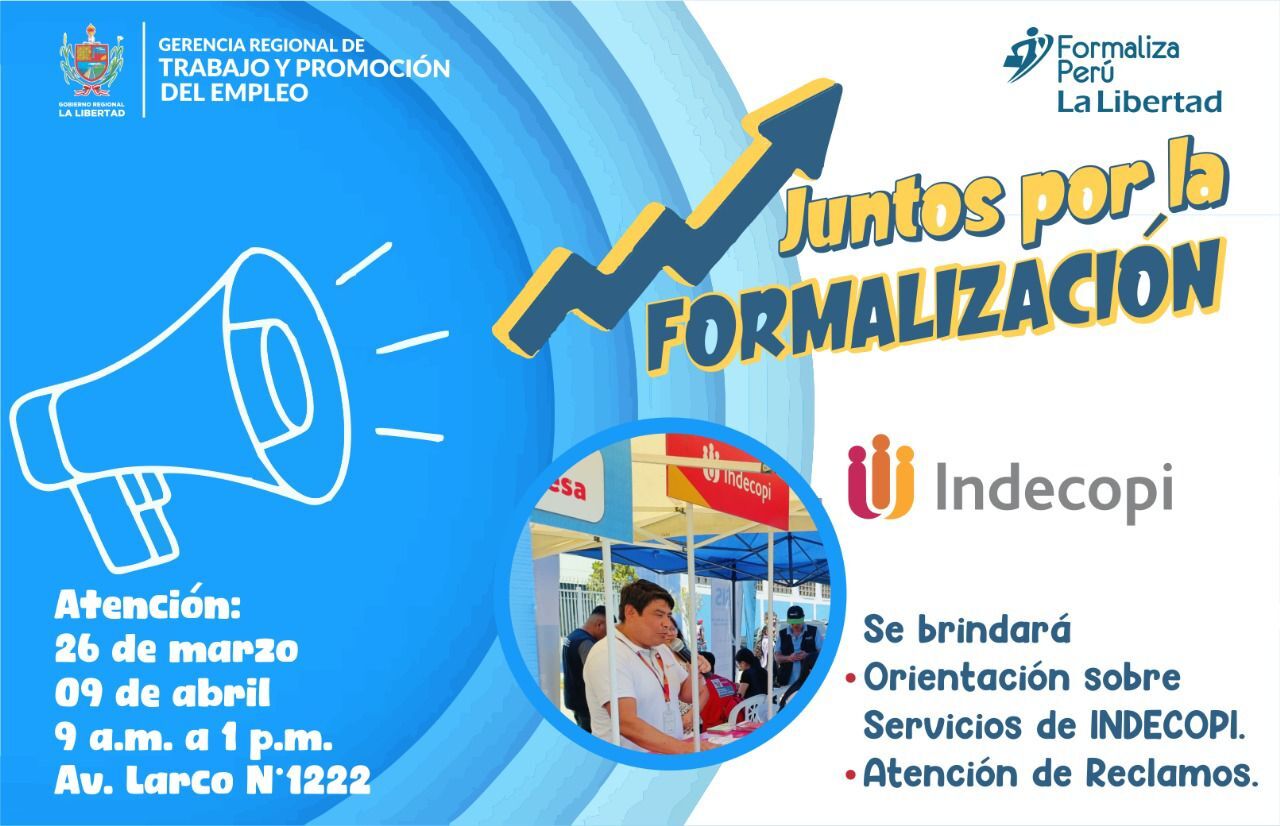 Juntos por la Formalización - Indecopi