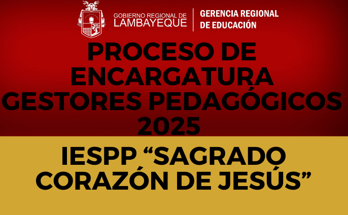 Encargatura Gestores Pedagógicos 2025