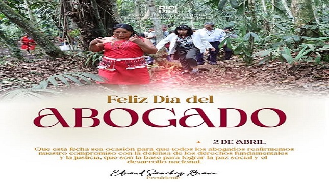 Saludo del Presidente de la CSJSM por el "Día del Abogado"