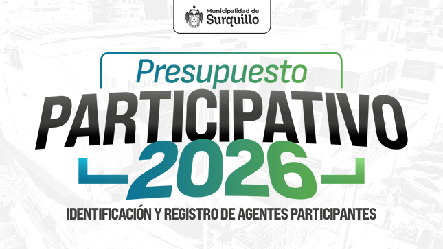 Inscripciones para el Presupuesto Participativo 2026.